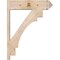 Ekena Millwork Merced Smooth Arts and Crafts Outlooker, Douglas Fir, 7 1/2"W x 28"D x 36"H OUT08X28X36MRC03SDF - alternate 2